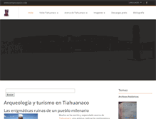 Tablet Screenshot of detiahuanaco.com